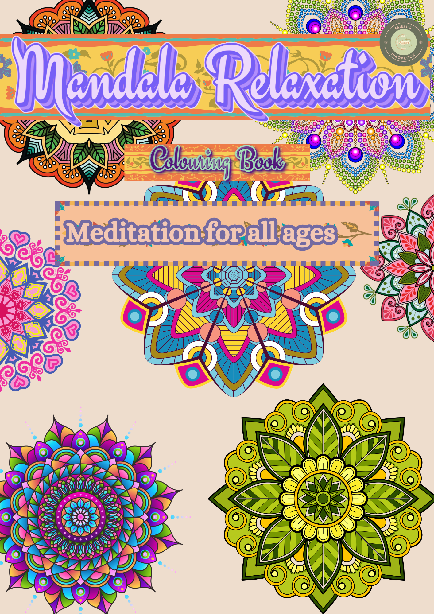 Mandala Relaxation (Meditation colouring Book)